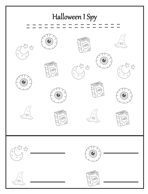 Spooky Smart Halloween Activity Book for Kids – 130+ Pages (PDF Download)