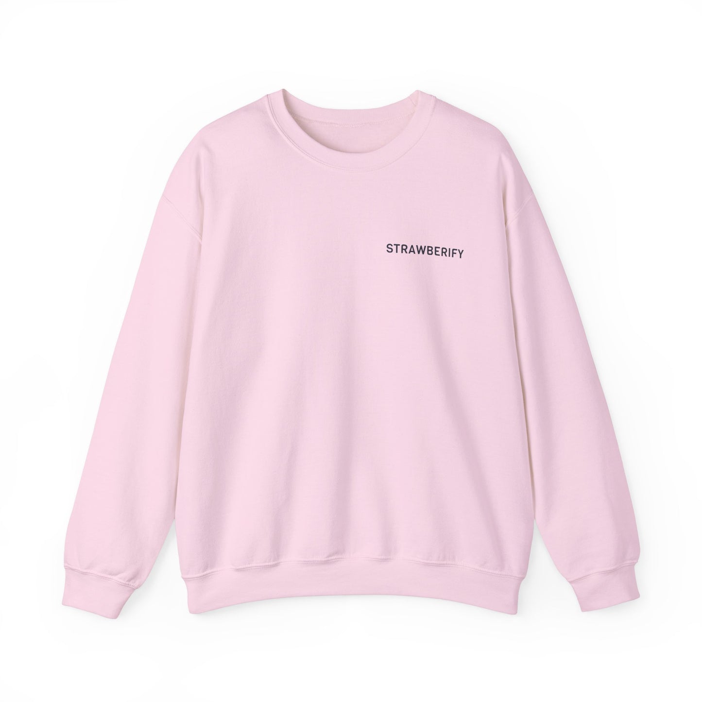 Cozy Unisex Crewneck Sweatshirt - 'STRAWBERIFY'
