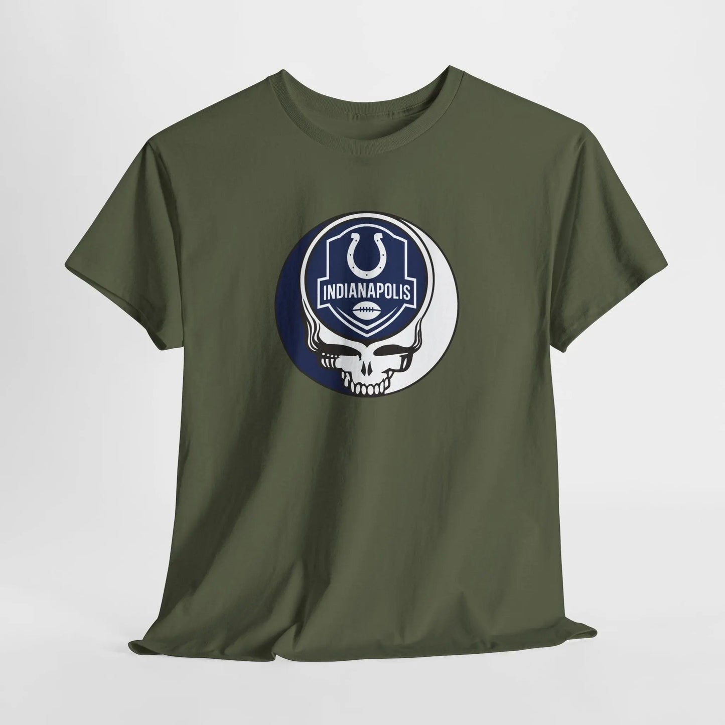 Indianapolis Colts Horseshoe Grateful Dead Steal Your Face T-Shirt NFL