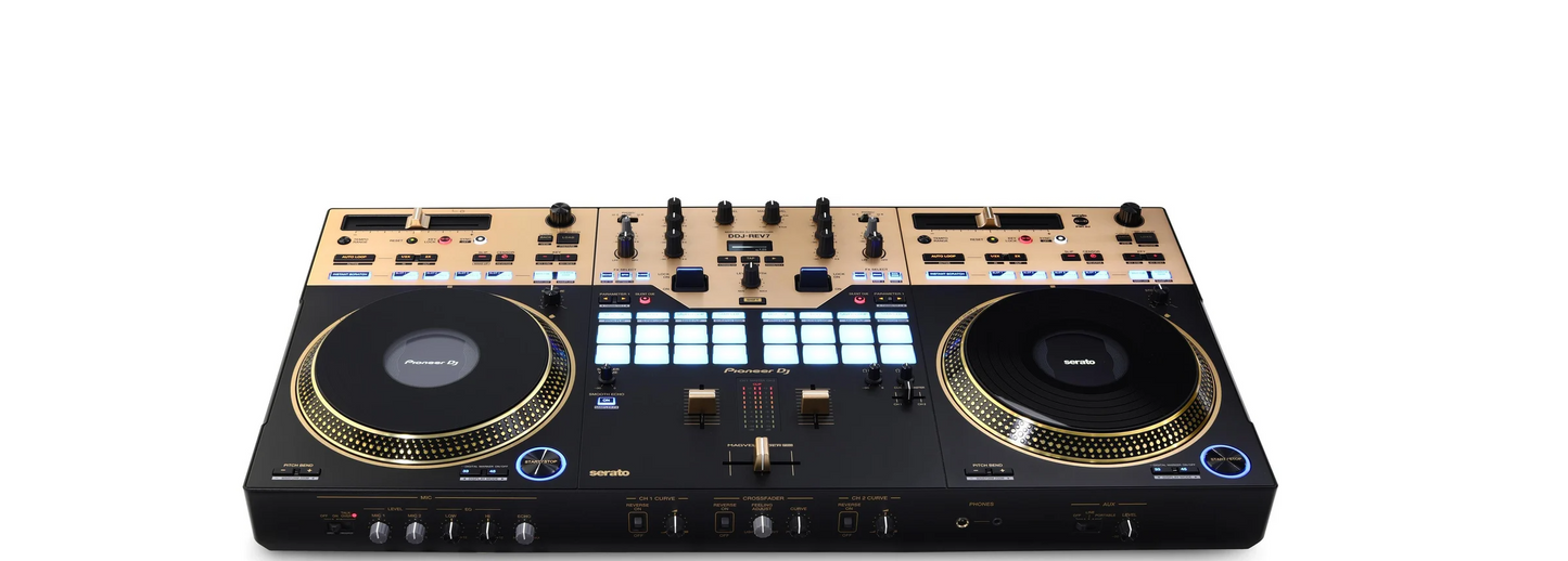 Pioneer DJ DDJ-REV7 Limited Edition Gold 2-deck Serato DJ Controller