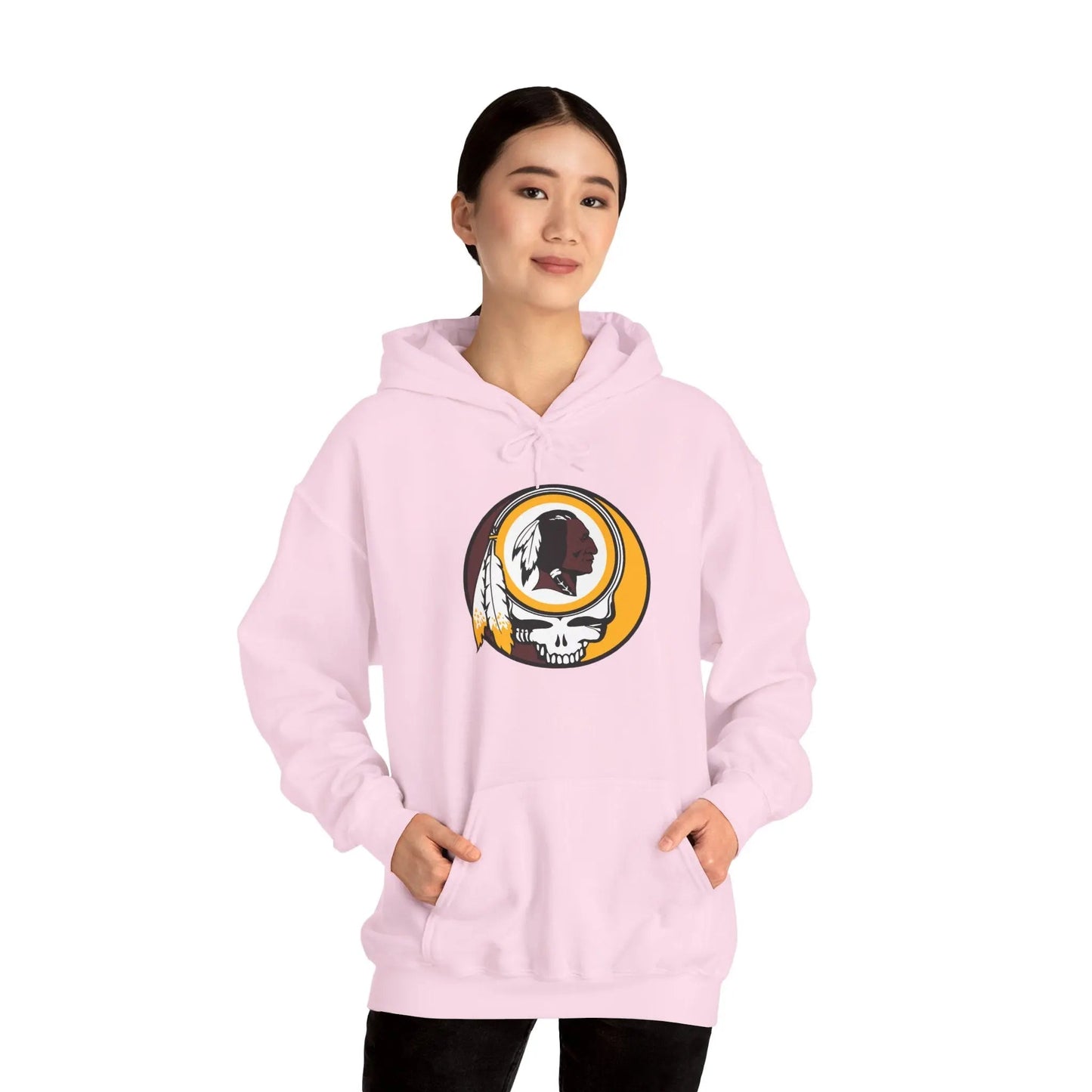 Classic Washington Redskins Stealie Hooded Sweatshirt NFL Fan Apparel