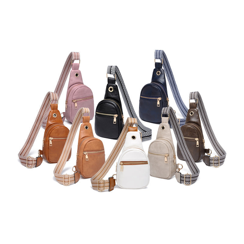 Sling Bag with Zipper Pocket The Palmer