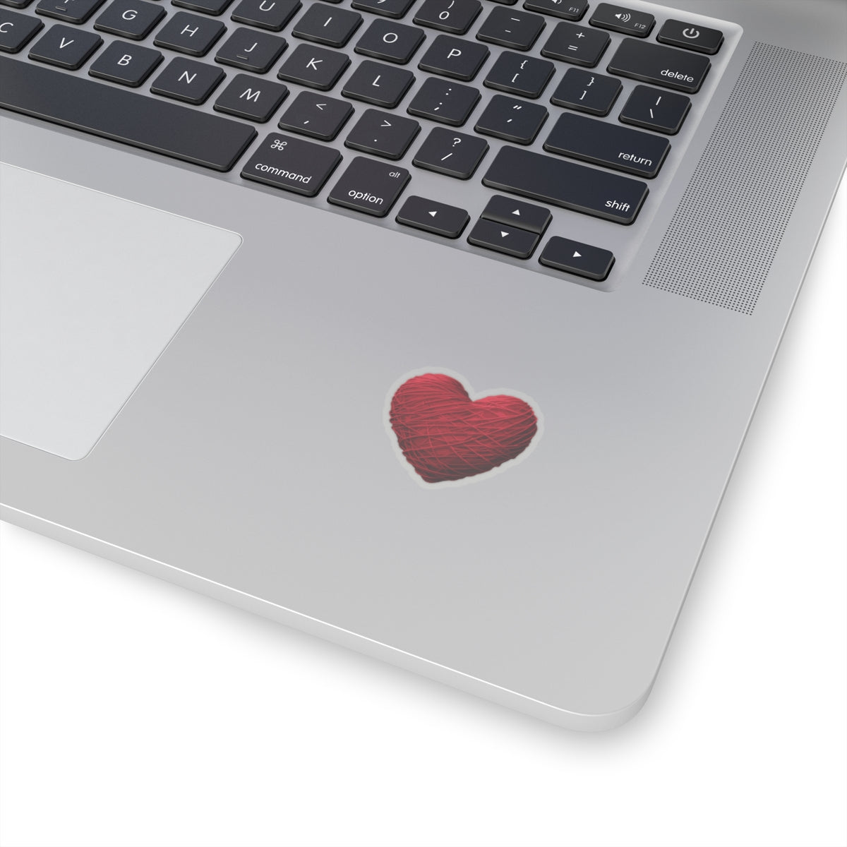 Valentine's Day Red heart shape Kiss-Cut Stickers