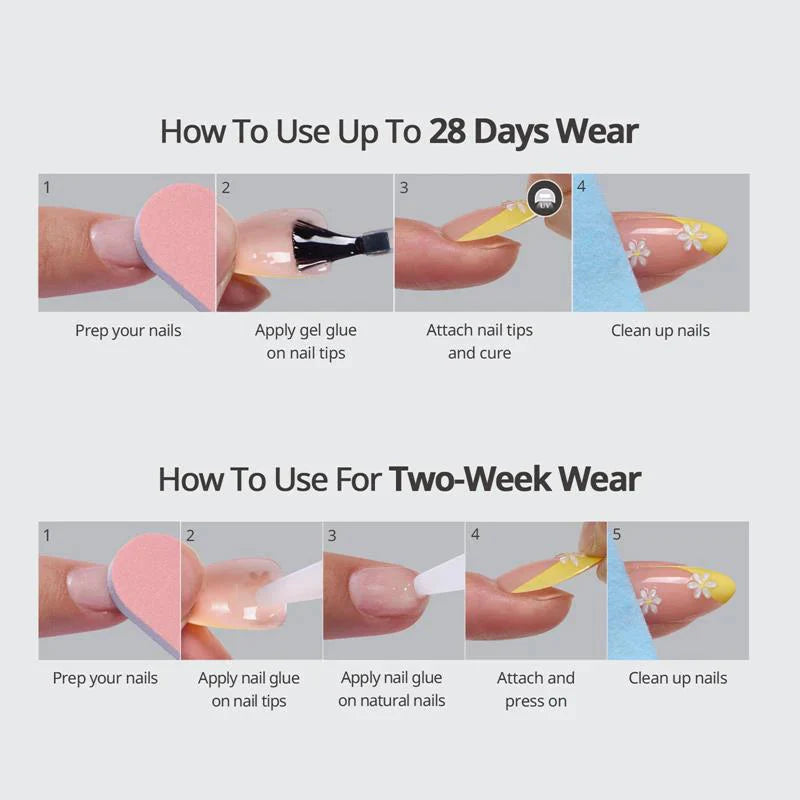 Starlight Shimmer Coffin Nails - Press On Nails