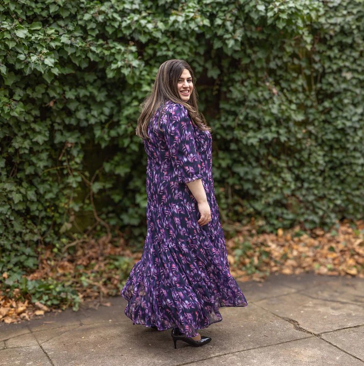 Plus Size Maxi Dress Light Fully Lined Radiant Dress Swuun