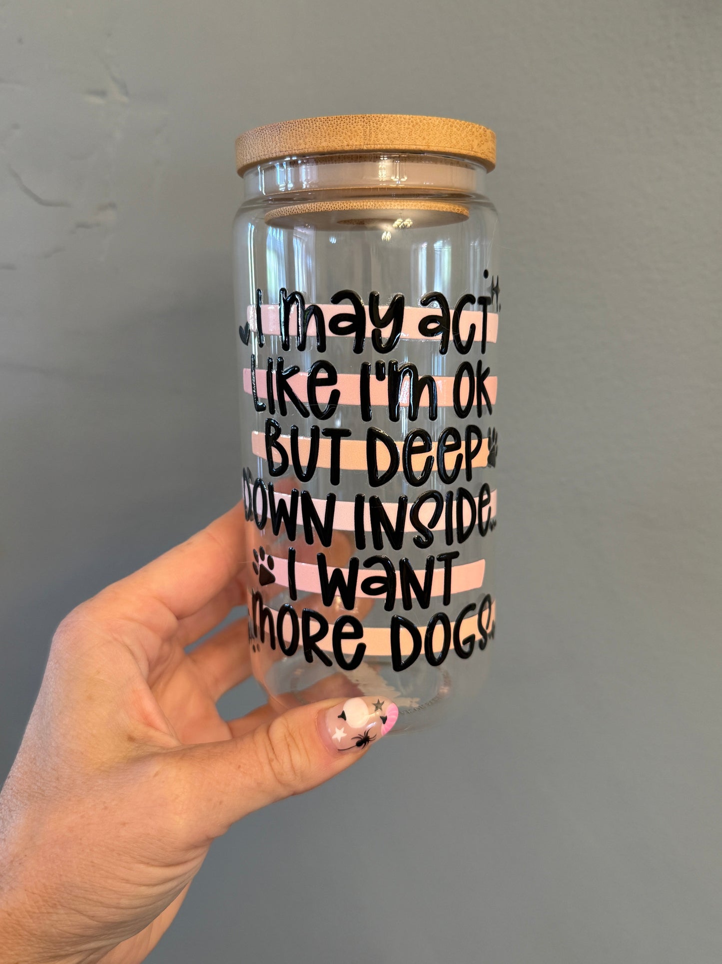 I Want More Dogs Double Sided Sawdust and Cedar Product