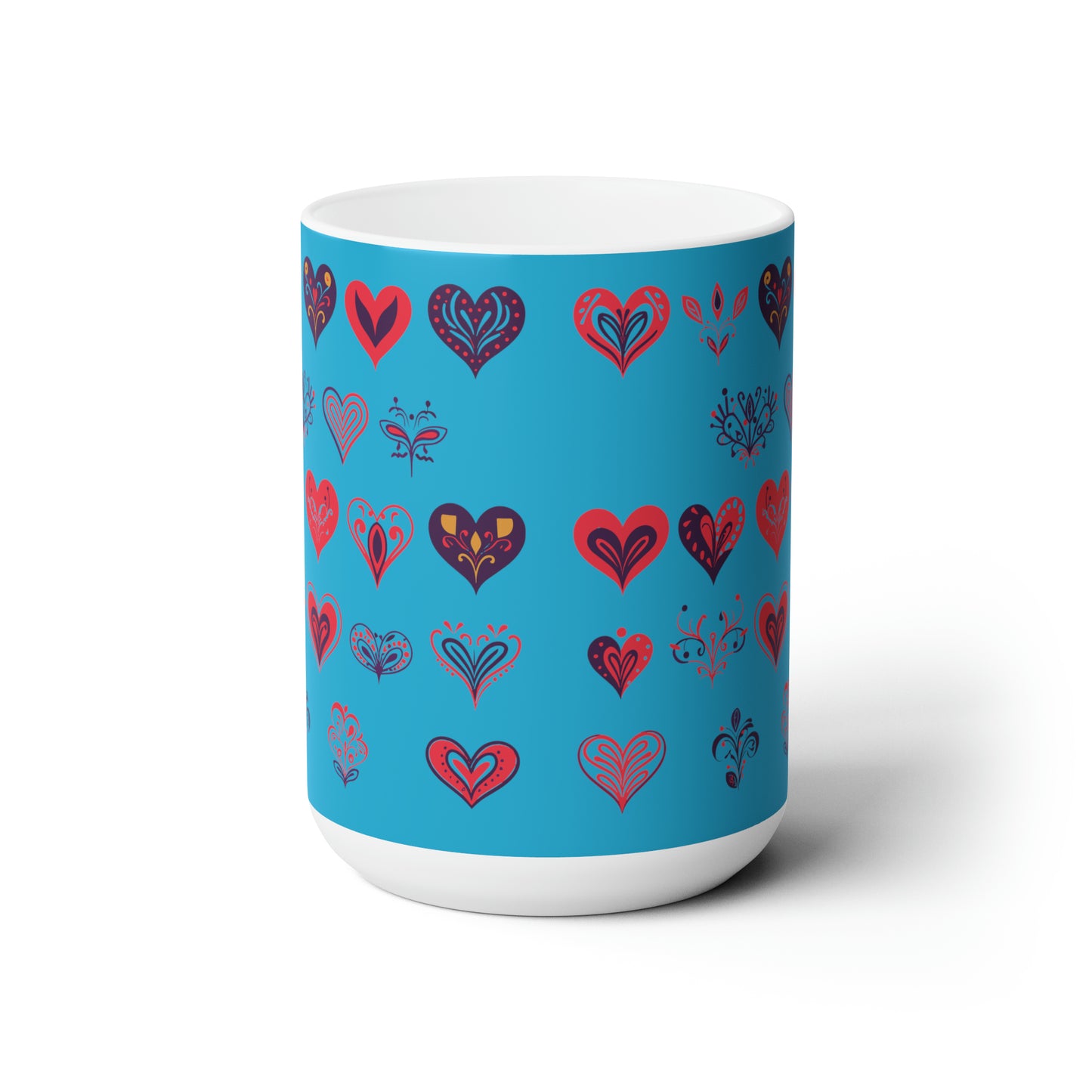 Valentine's day, colorful Ceramic Mug15oz