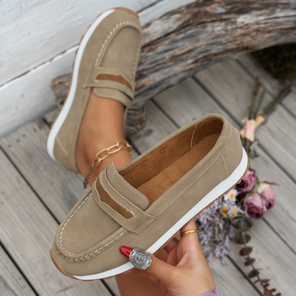 Platform Women’s Casual Shoes Low Heel Trendy Stepique