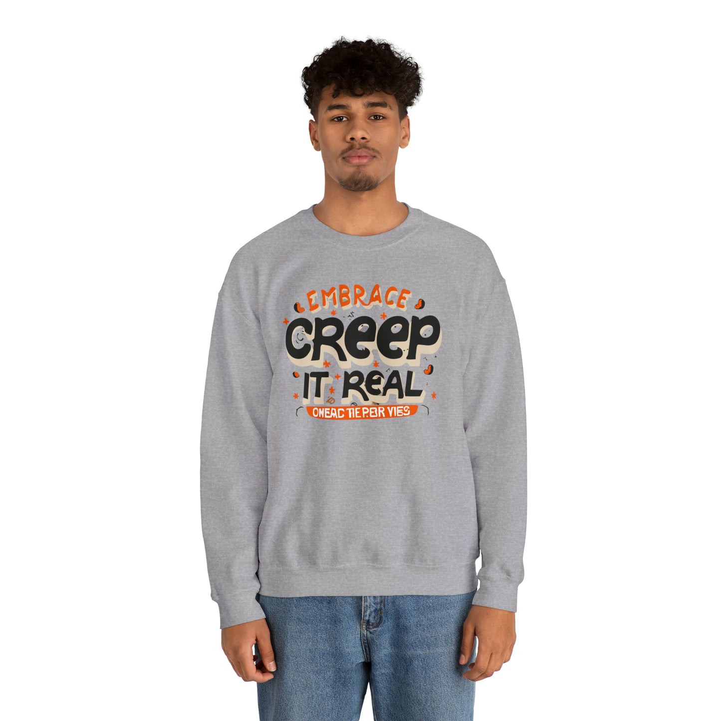 Creep It Real Halloween Sweatshirt, Spooky Season Halloween Sweatshirt, Halloween Costume, Spooky Sweatshirt, Halloween Gifts