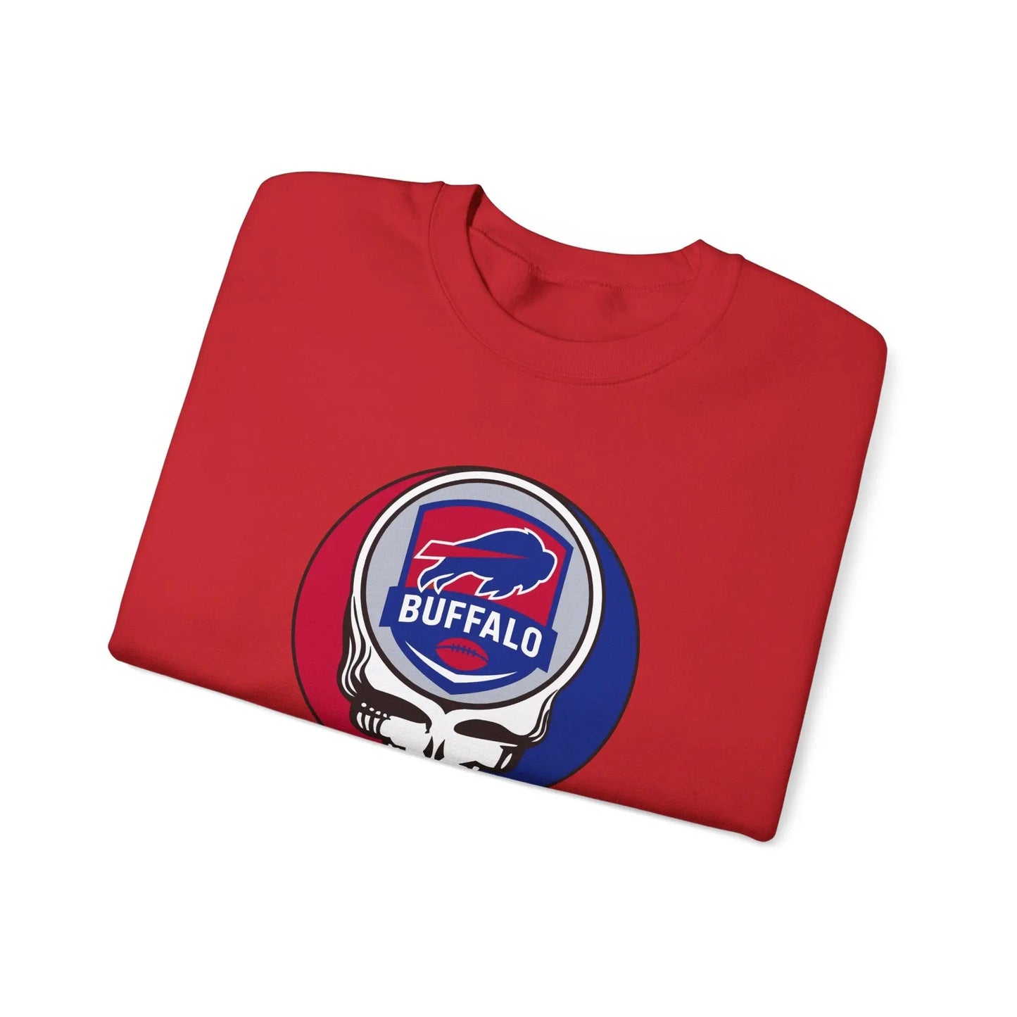 Buffalo Bills Grateful Dead Stealie Crewneck Sweatshirt Unisex NFL