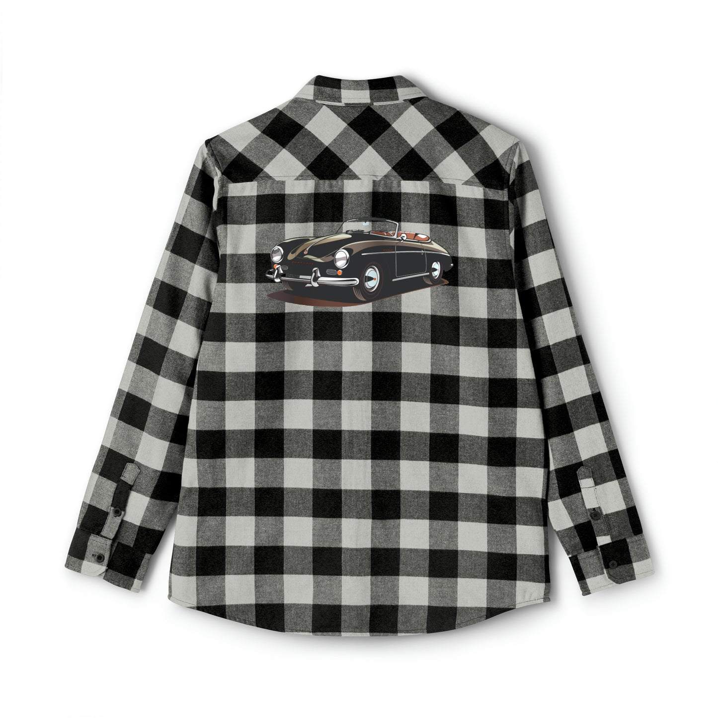 black stylist car Unisex Flannel Shirt