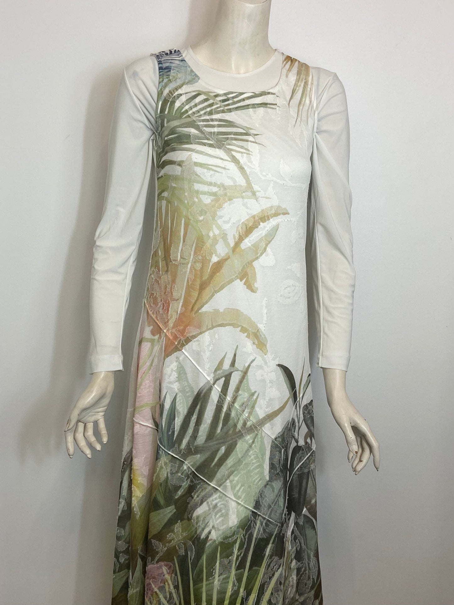 Floral Print Jumper Dress Stylish Jumper Dress