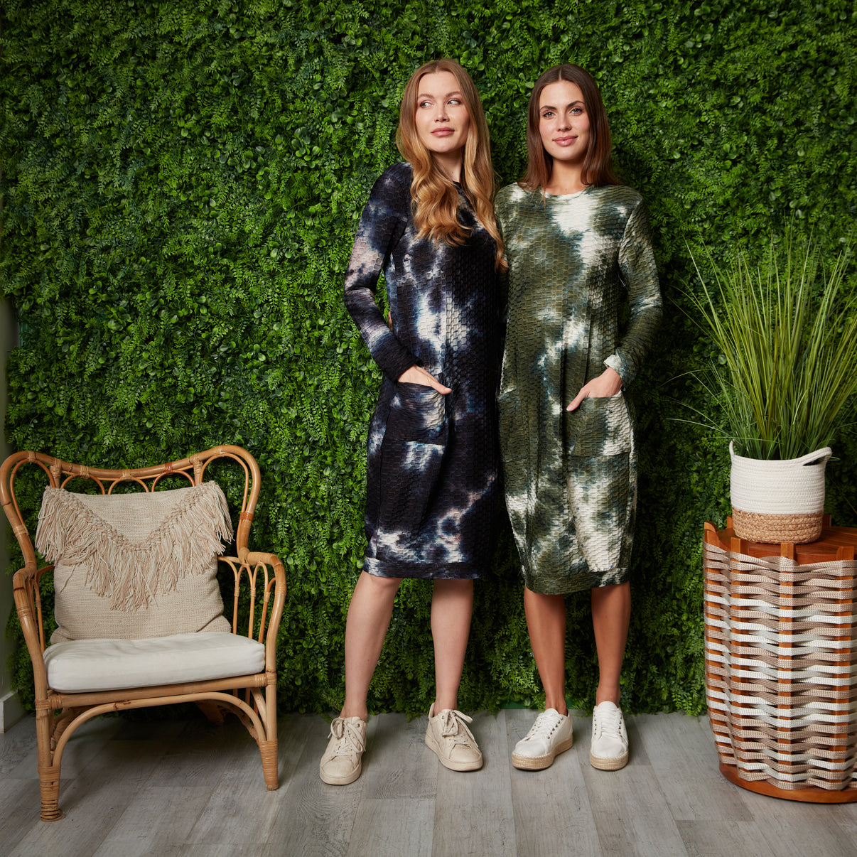 Alice Cocoon Honeycomb Dress Japparel