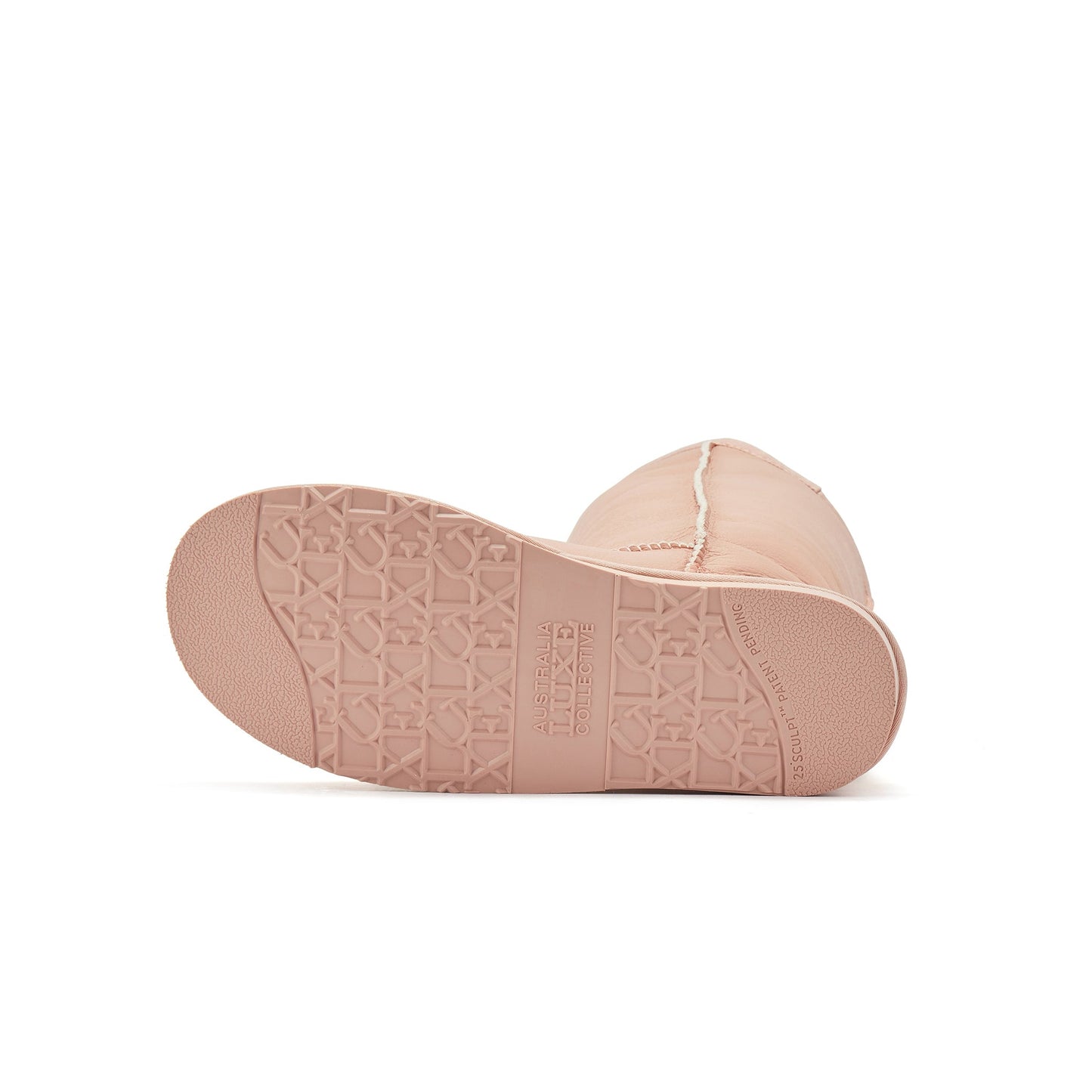 Angel Tall Rose Sheepskin Fur Lined Boot Luxe