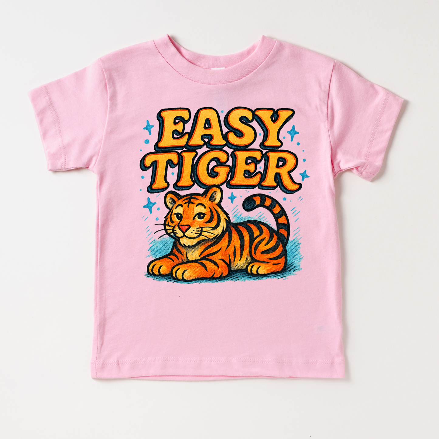 Easy Tiger Funny Shirt - Kids Tee