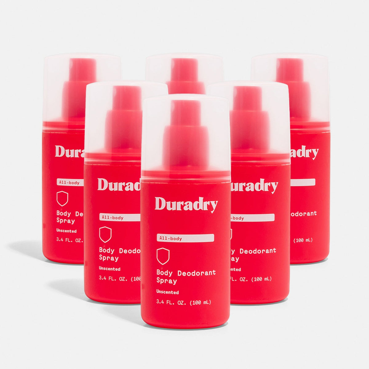 Body Deodorant Spray Unscented Deodorant Spray Duradry
