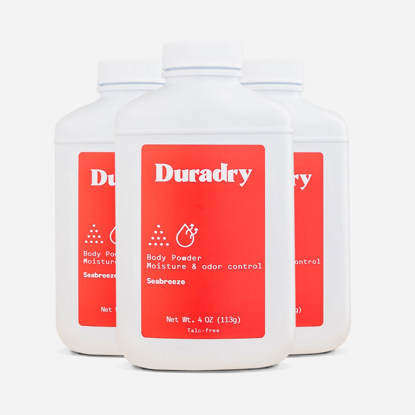 Body Powder Lightly Scented Talc-Free Body Powder Duradry