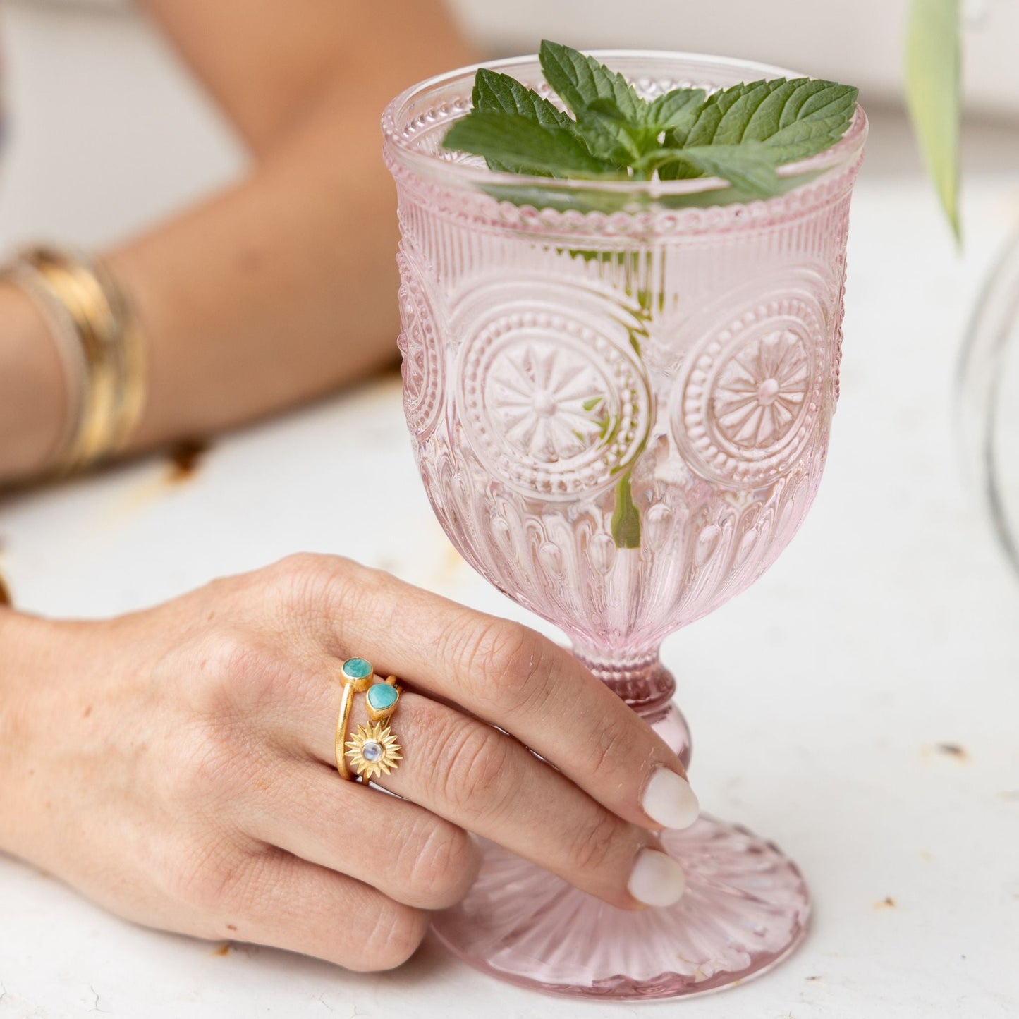 Anemone's Charm Ring