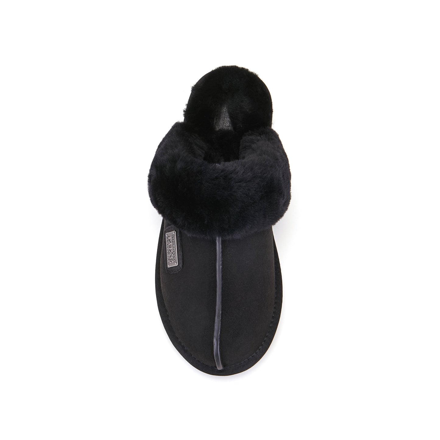 Sheepskin Black Luxe Classic Mule Slipper