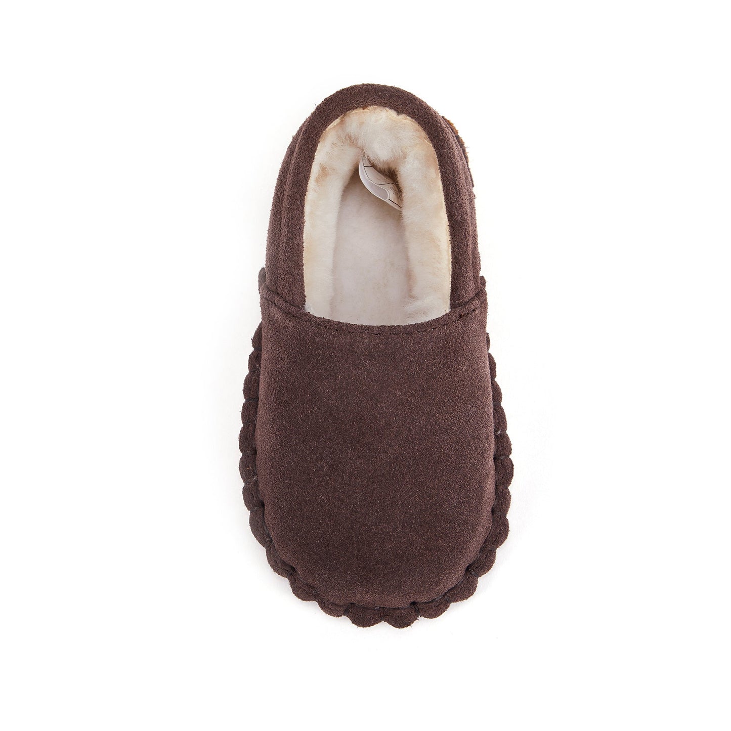 Baby Moc Burnt Double Face Sheepskin Moccasin Australia Luxe Collective