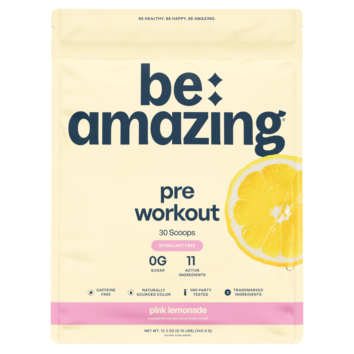 Stimulant Free Pre Workout Supplement