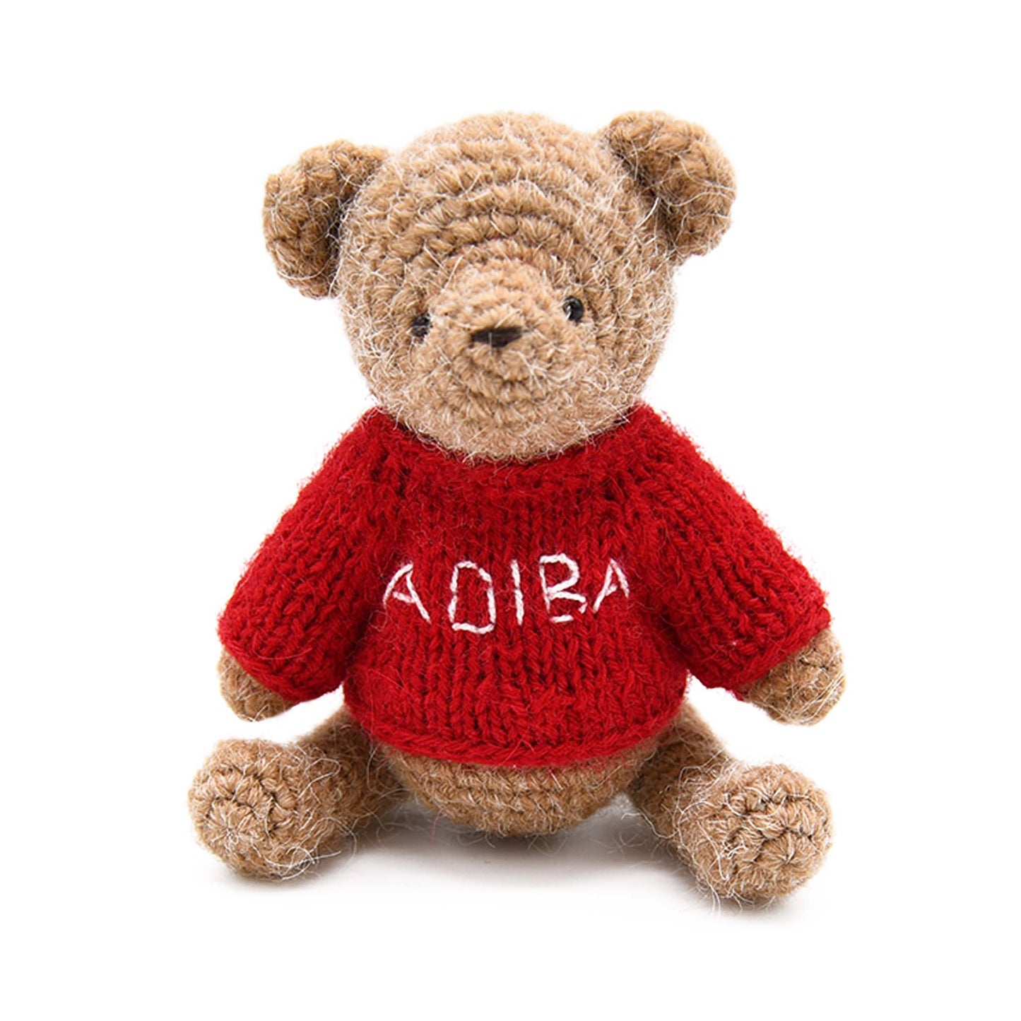 Embroidered Bear Hoodie Sweater Winter ADIBA