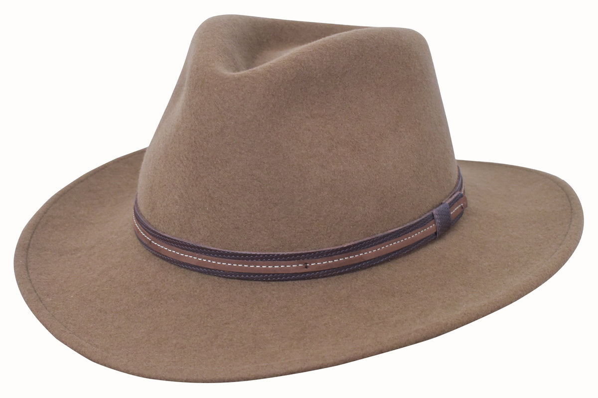 Escapade Wool Felt Fedora Hat Bigalli