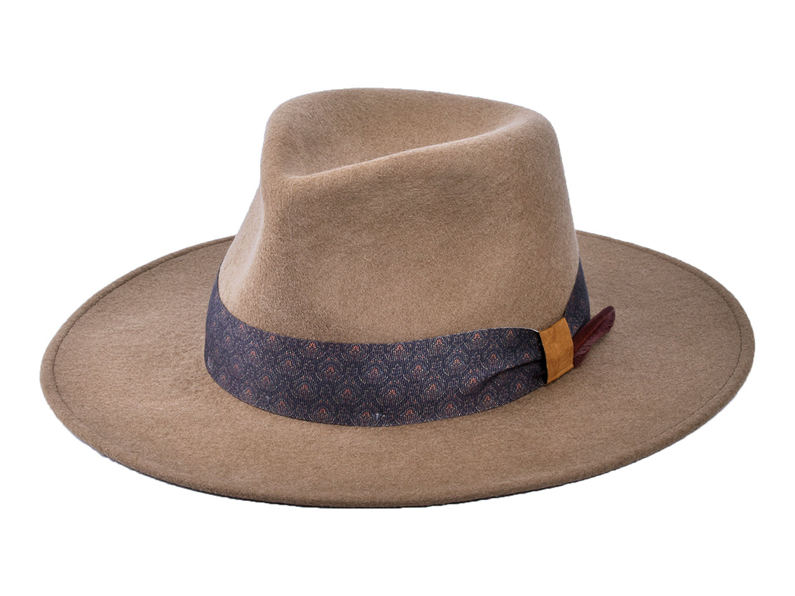 Wool Felt Flat Brim Hat Bigalli Gypsy