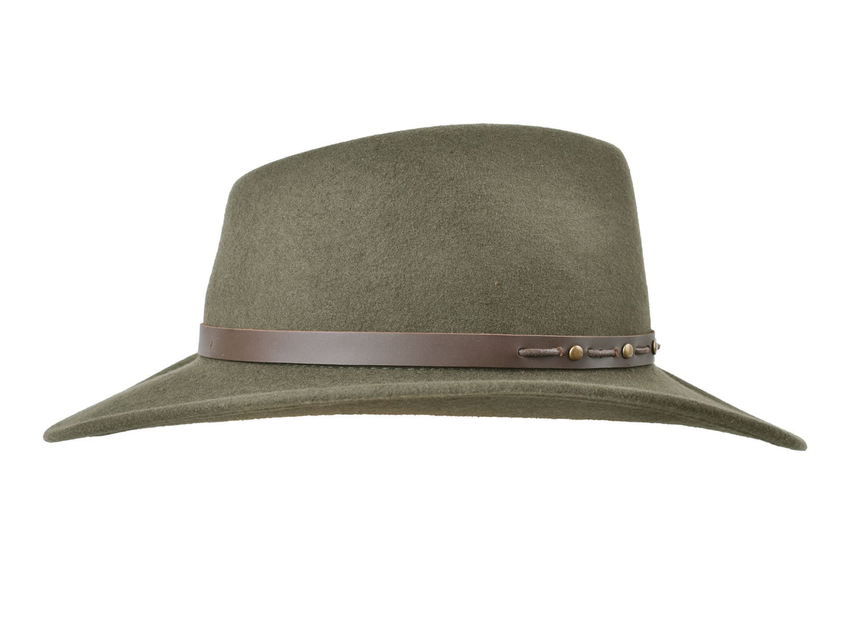 Llano Crushable Water-Repellent Wool Felt Hat Bigalli