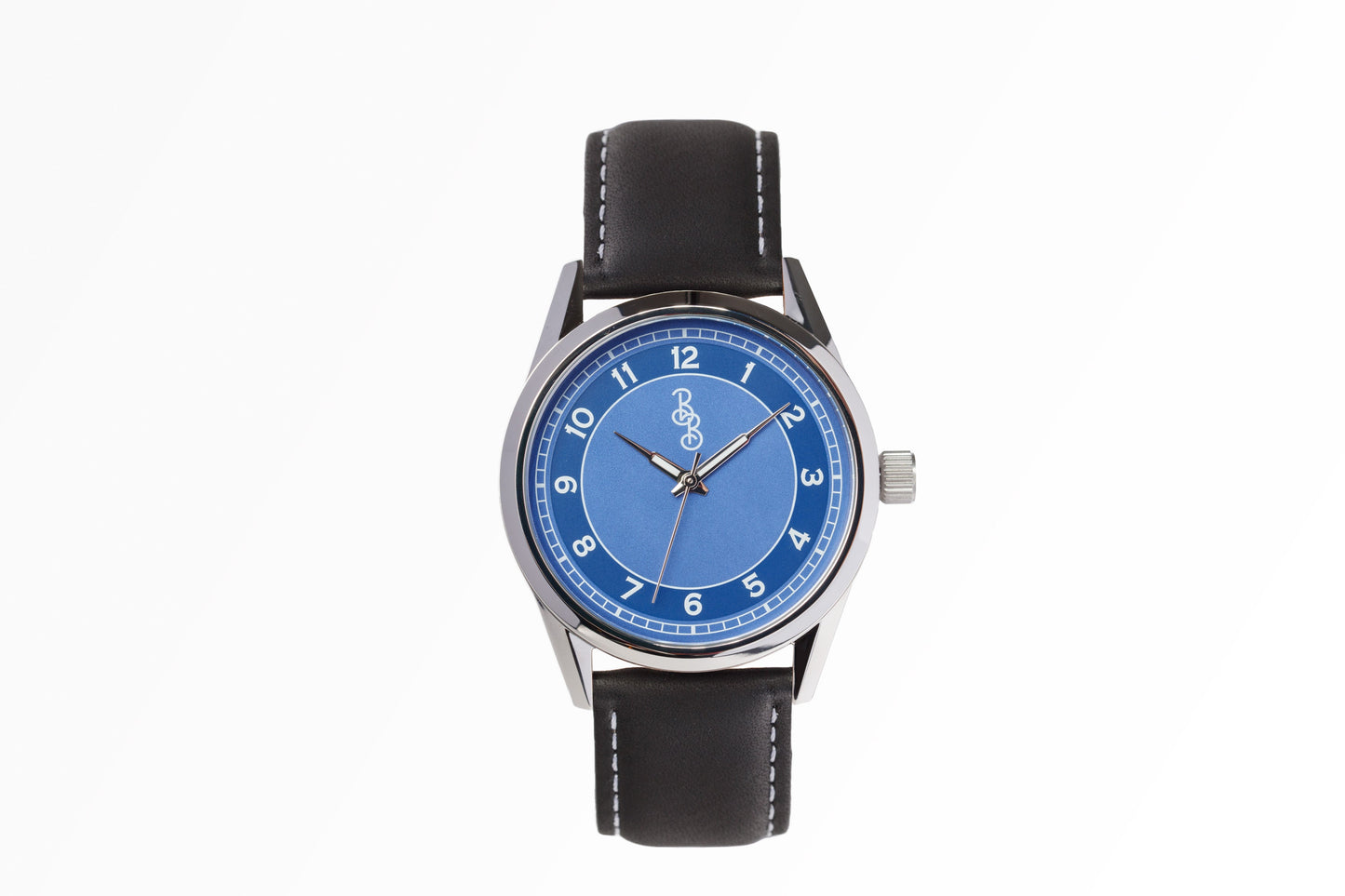 Blue Classic Strap Watch 39mm or 42mm The Beyond Boring Watch Company