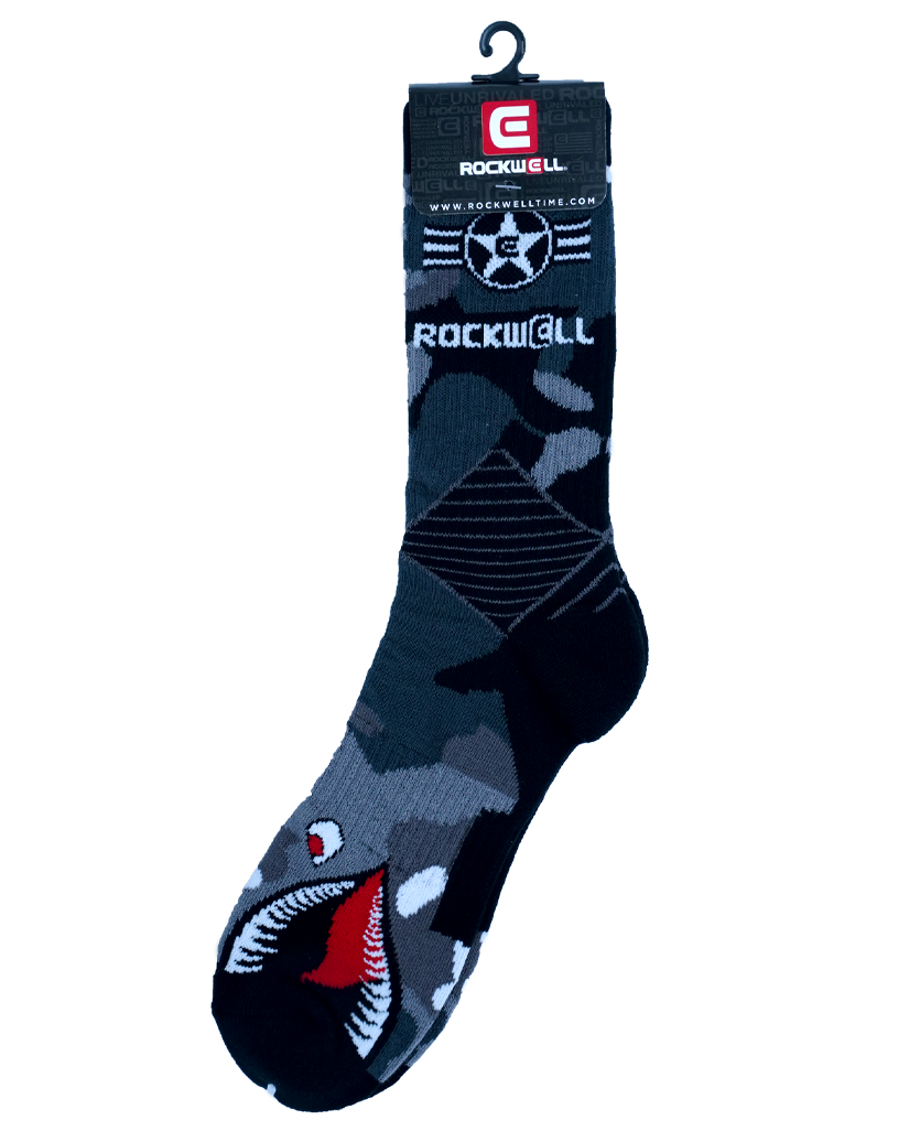 Bomber Crew Fit Socks 100% Knitted Design