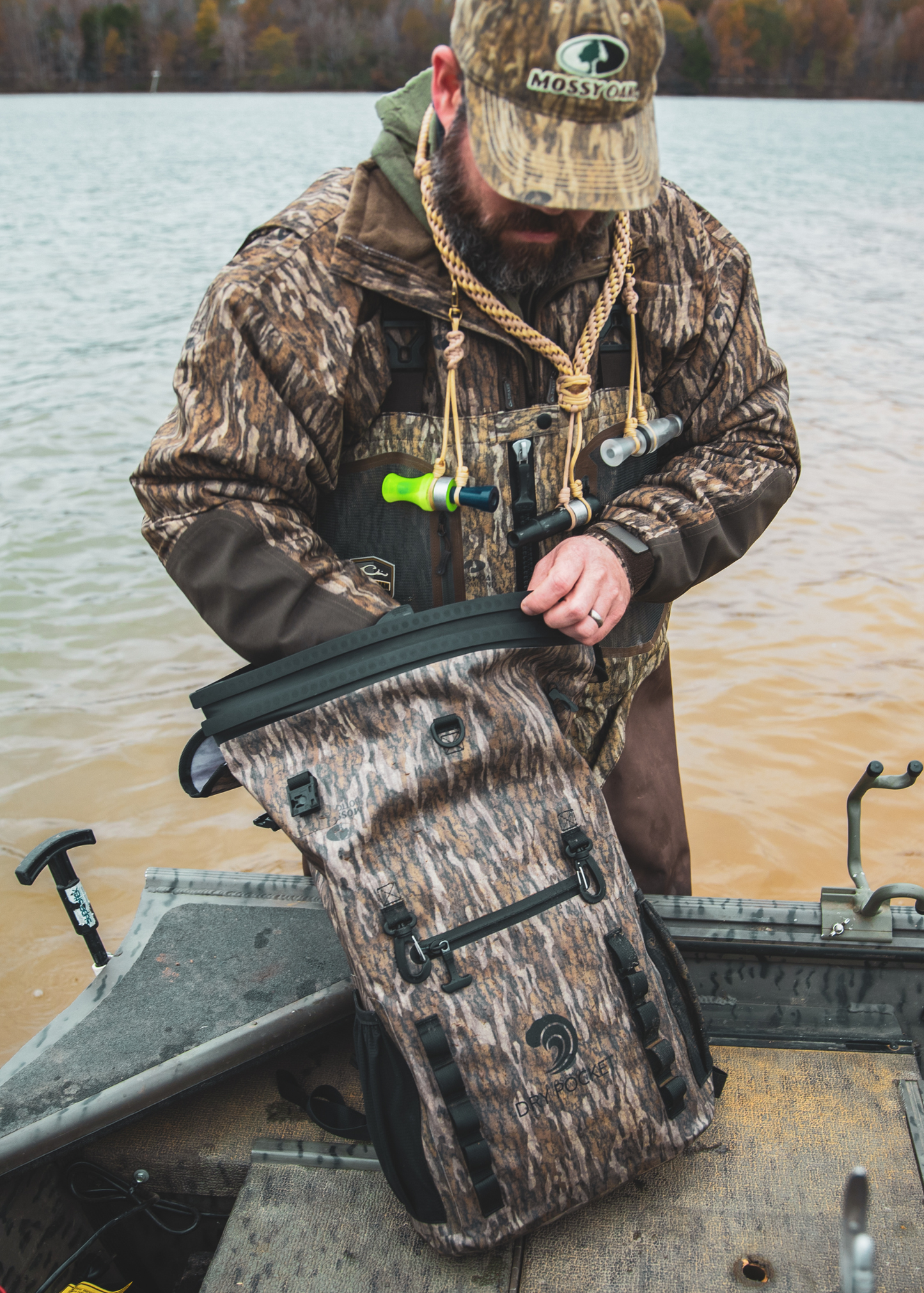 RESTOCK ARRIVING IN AUGUST / Mossy Oak - 25-Liter, Auto-Sealing, Waterproof, Floating, Scent Proof Dry Bag