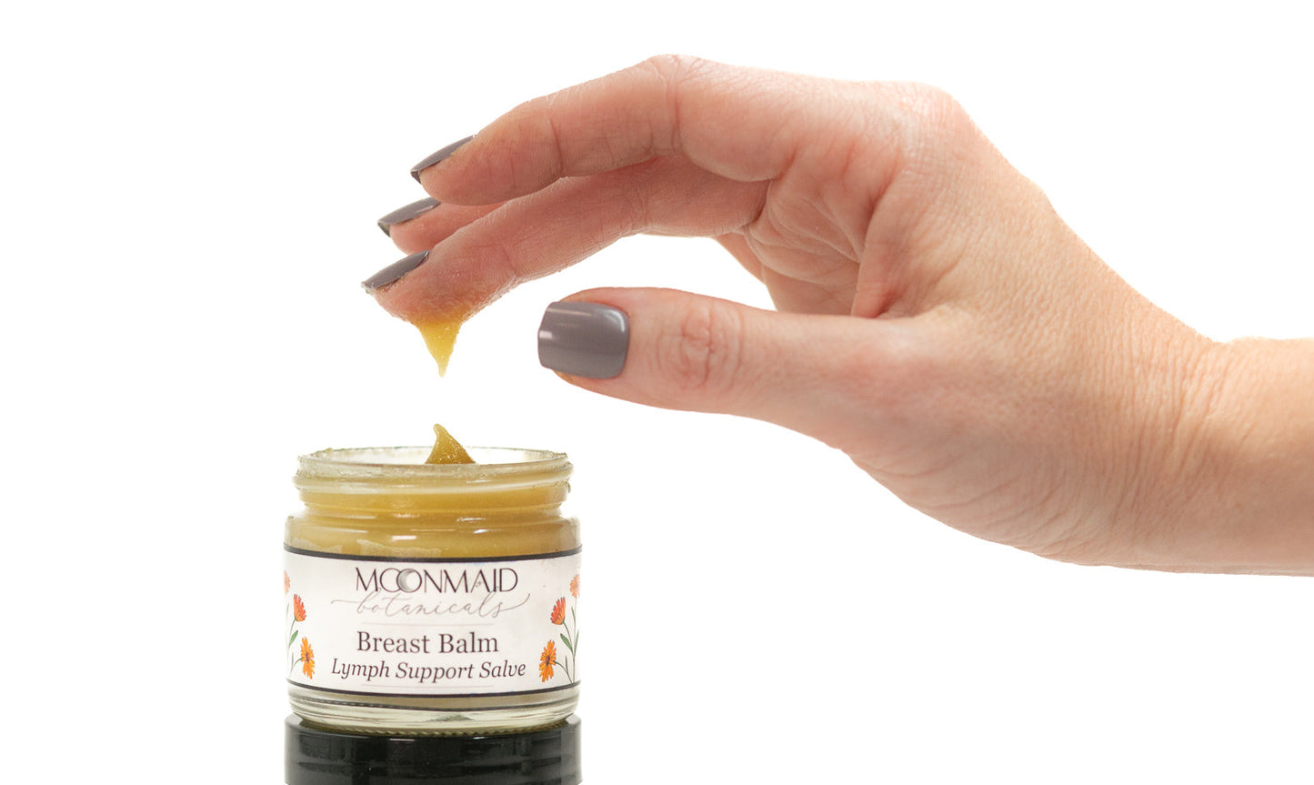 Breast Balm Soothing Herbal Salve MoonMaid Botanicals