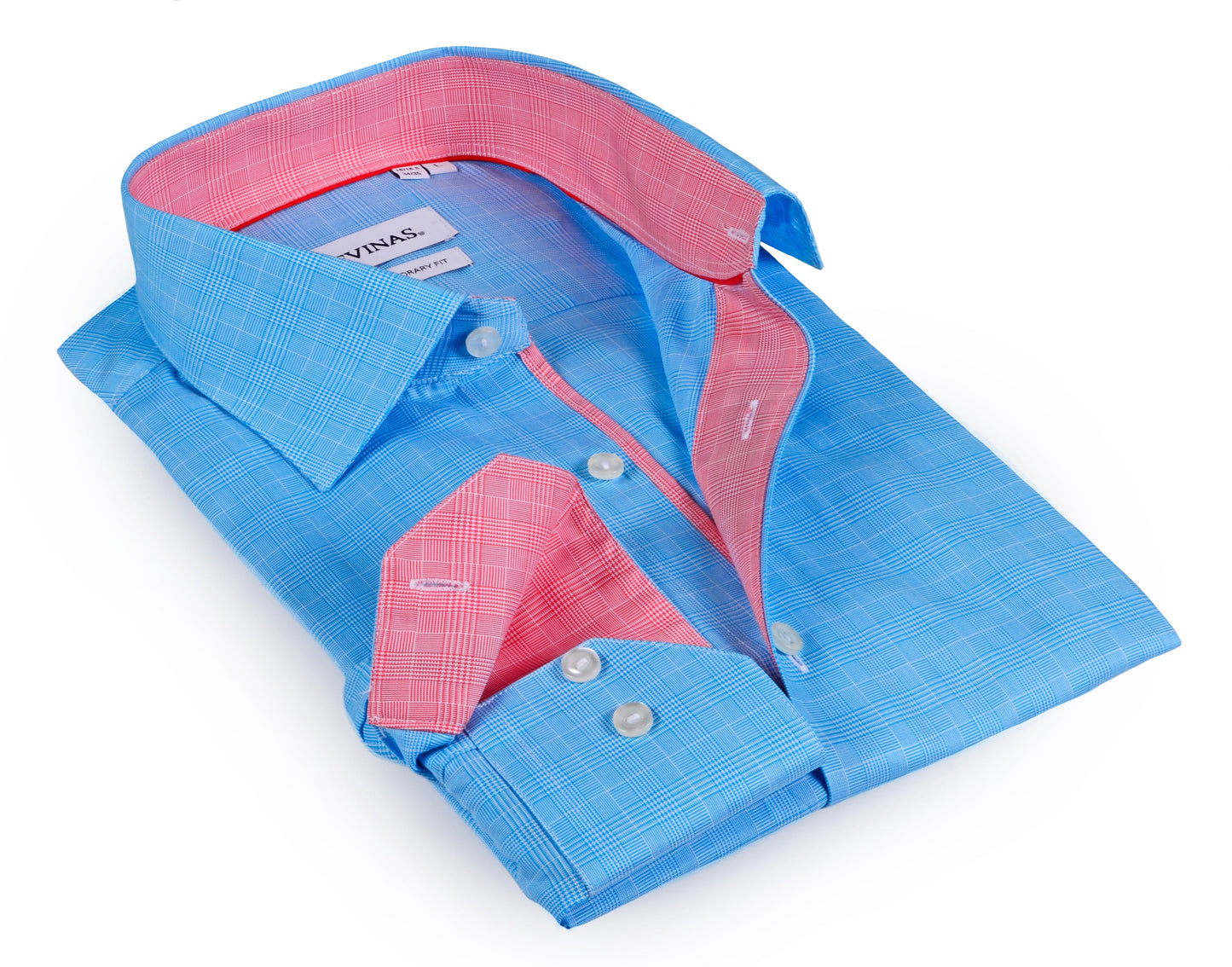 Button-Up Shirt // - Contemporary Fit - contrast trimming - final sale - Size Small