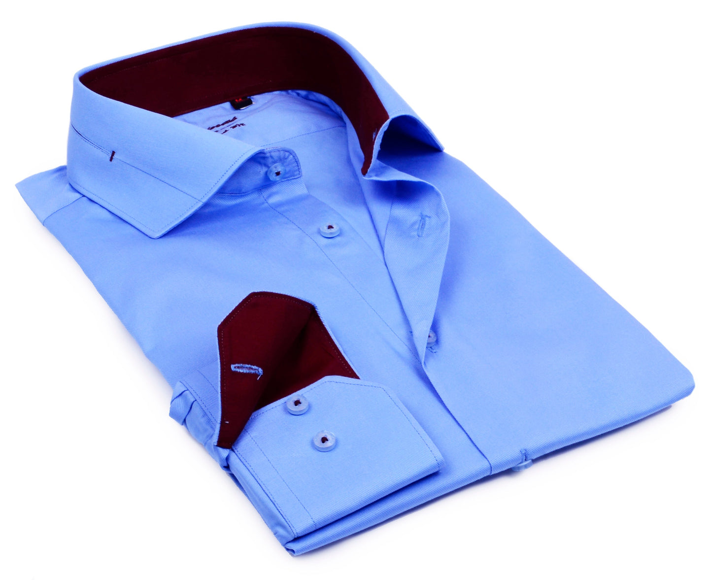 Button-Up Shirt // - Tailored Fit - contrast trimming - final sale - Size 2X-Large