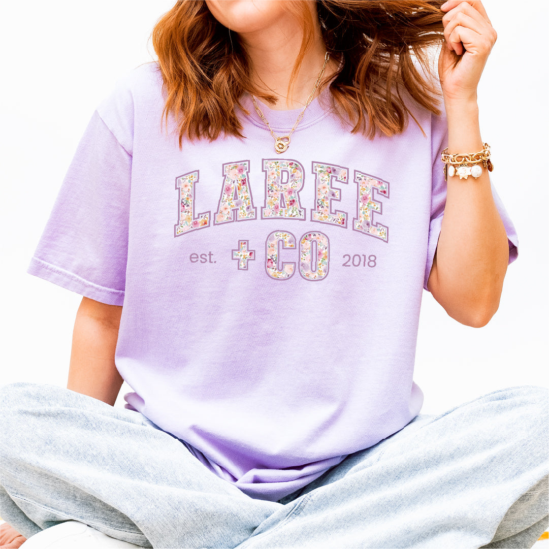 LC Pattern Tee Warrior Print Unisex T-Shirt Laree + Co