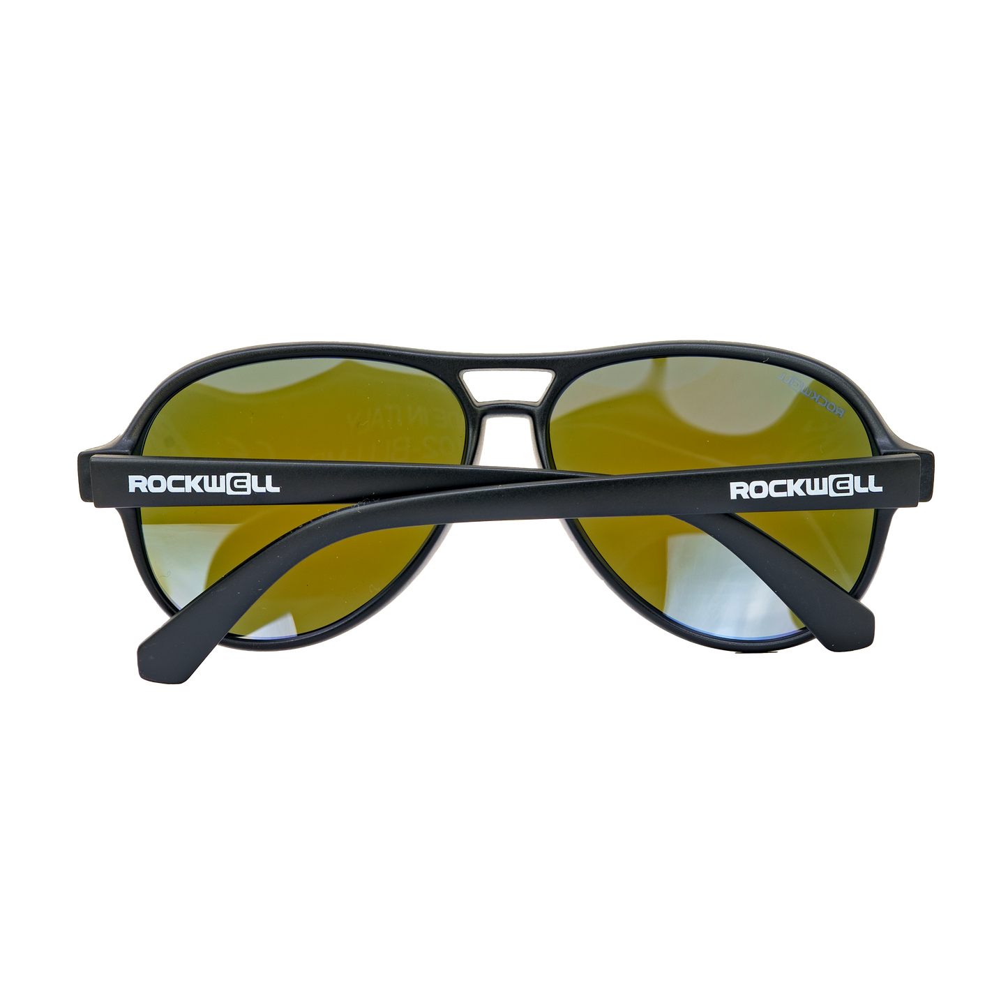 Casino Black Blue Mirror Polarized Lens Sunglass