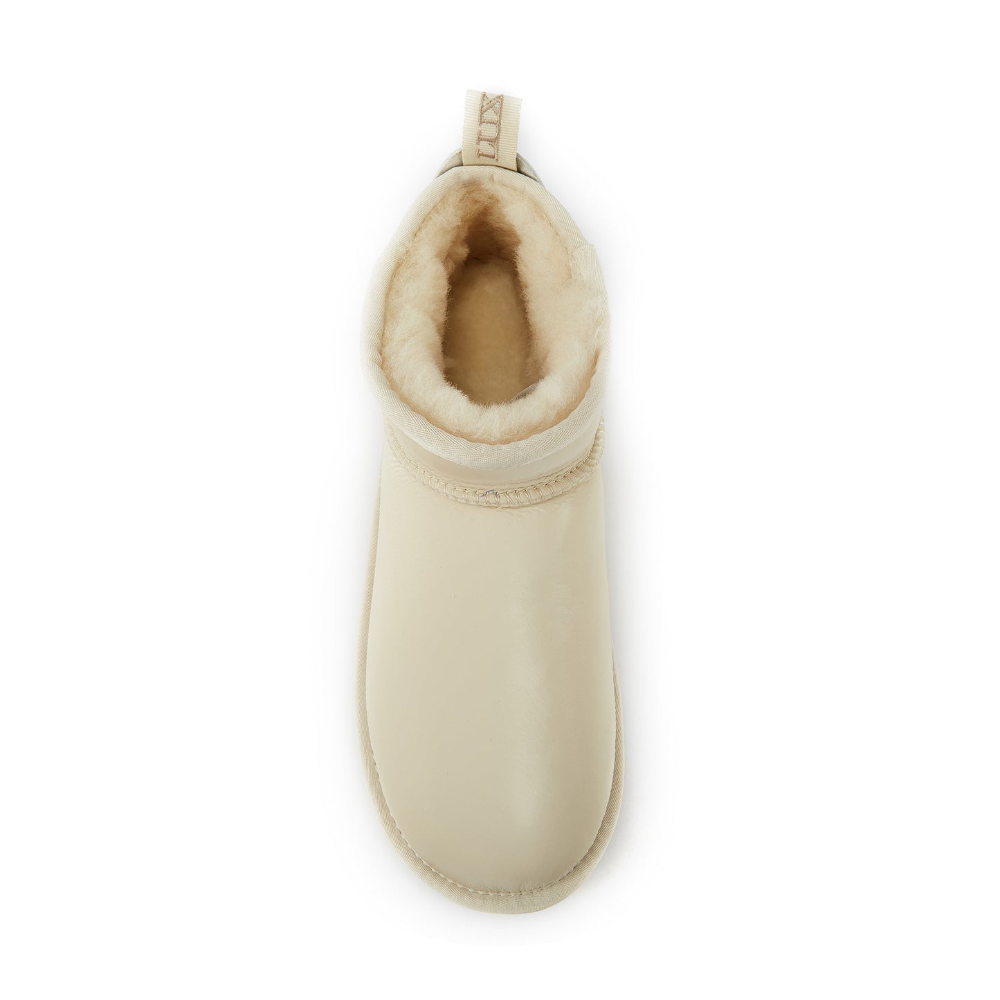 Ultra Short Satin Sheepskin Boot Cosy