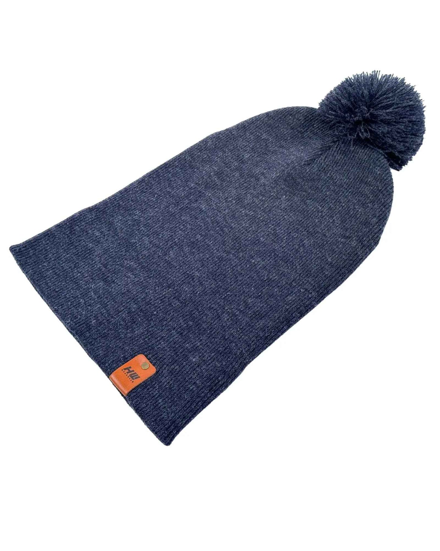 PomPom Denim Blue Beanie CPP1 HAAKWEAR