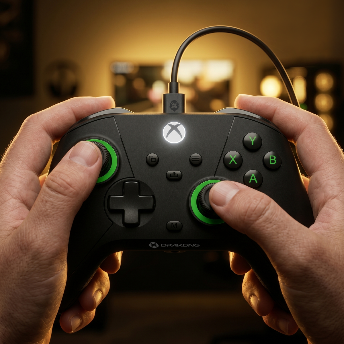 Drakong The Challenger Wired Controller - Black