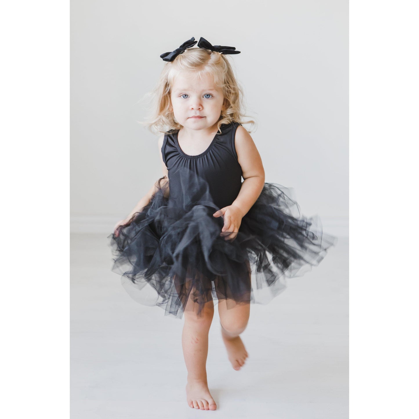 Black Tank Tutu Leotard Full Fluffy Tutu Leotard Mila & Rose
