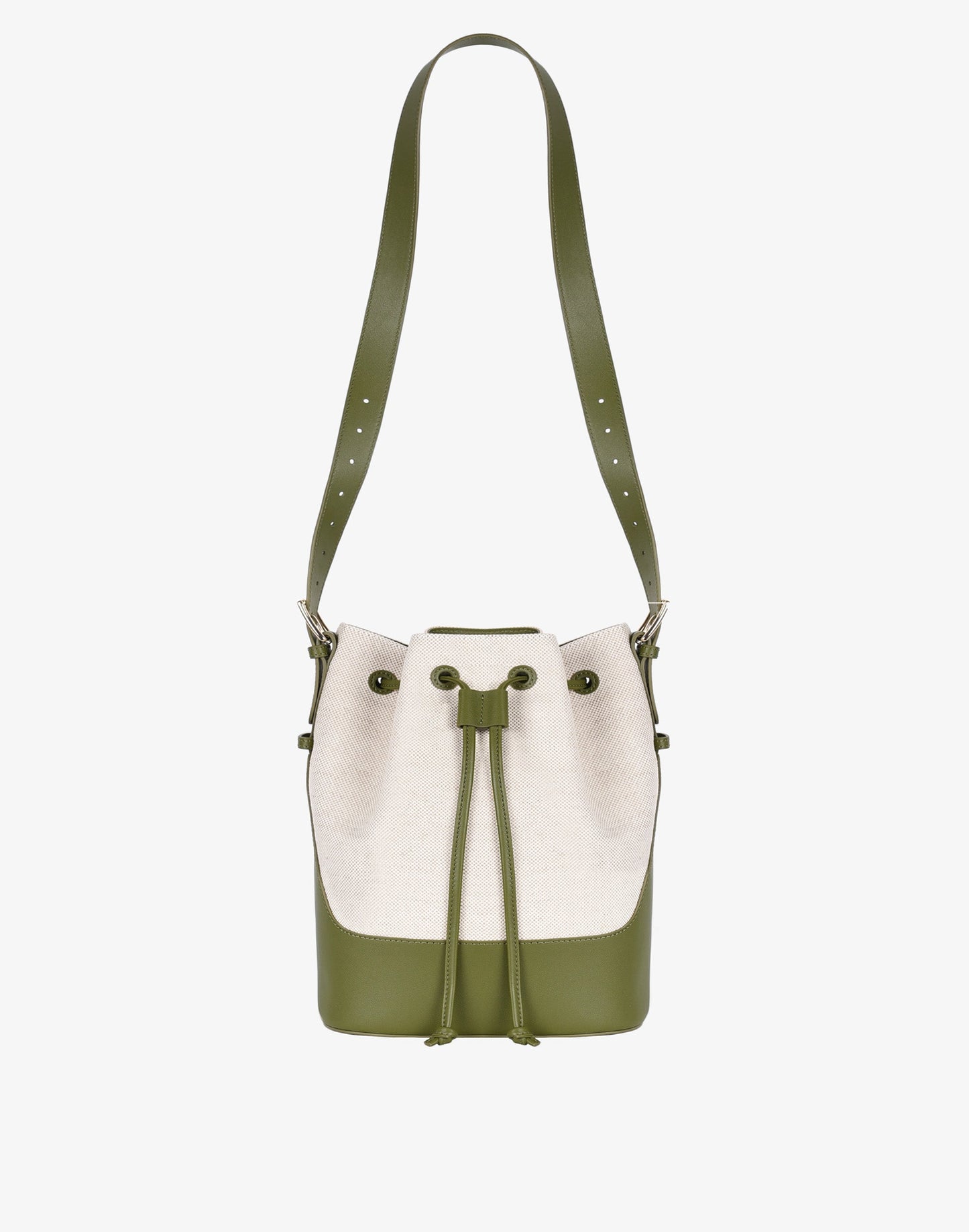 Canvas Cinch Bucket Bag