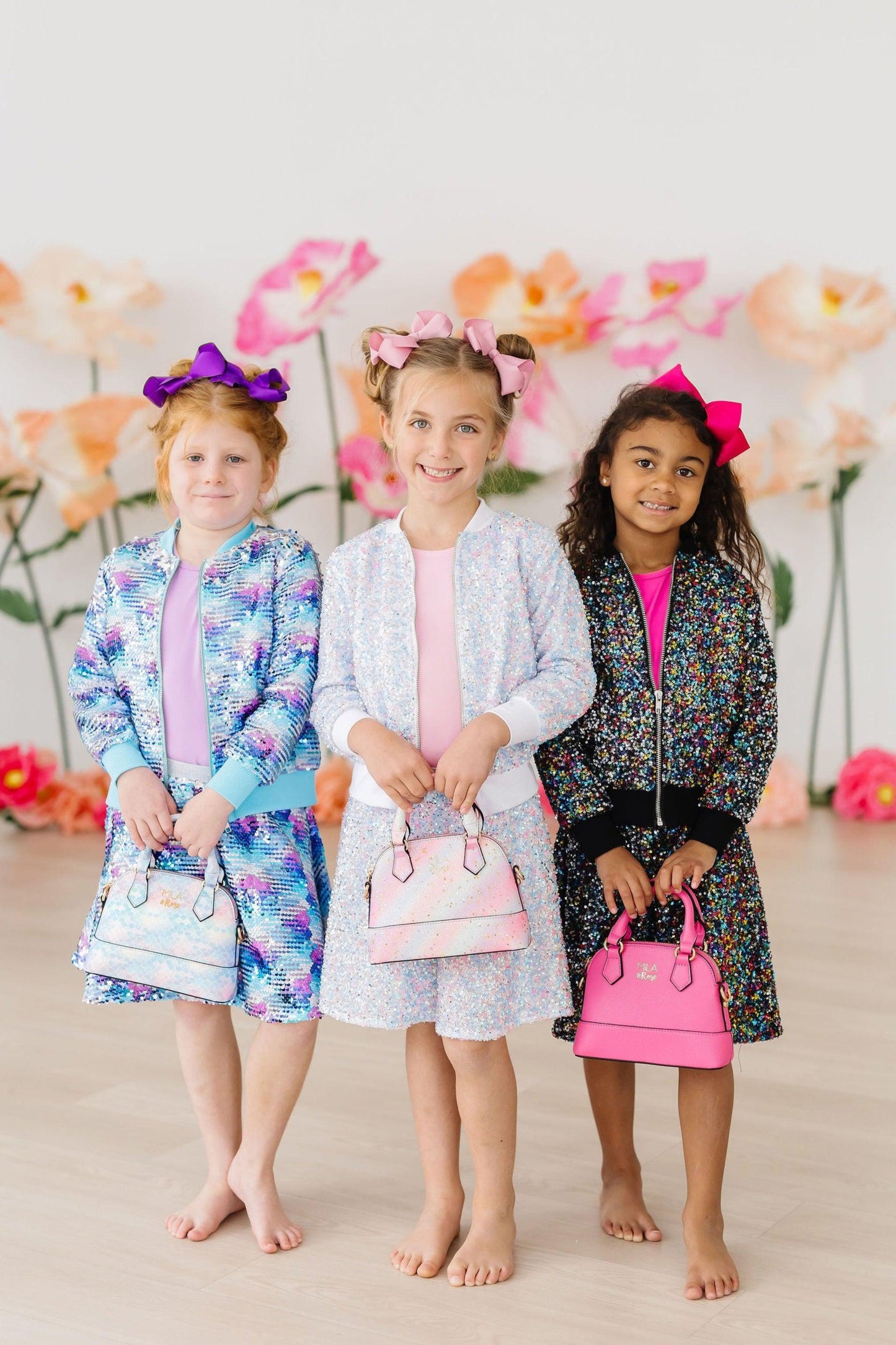 Cotton Candy Sequin Jacket Sparkle Kids Jacket