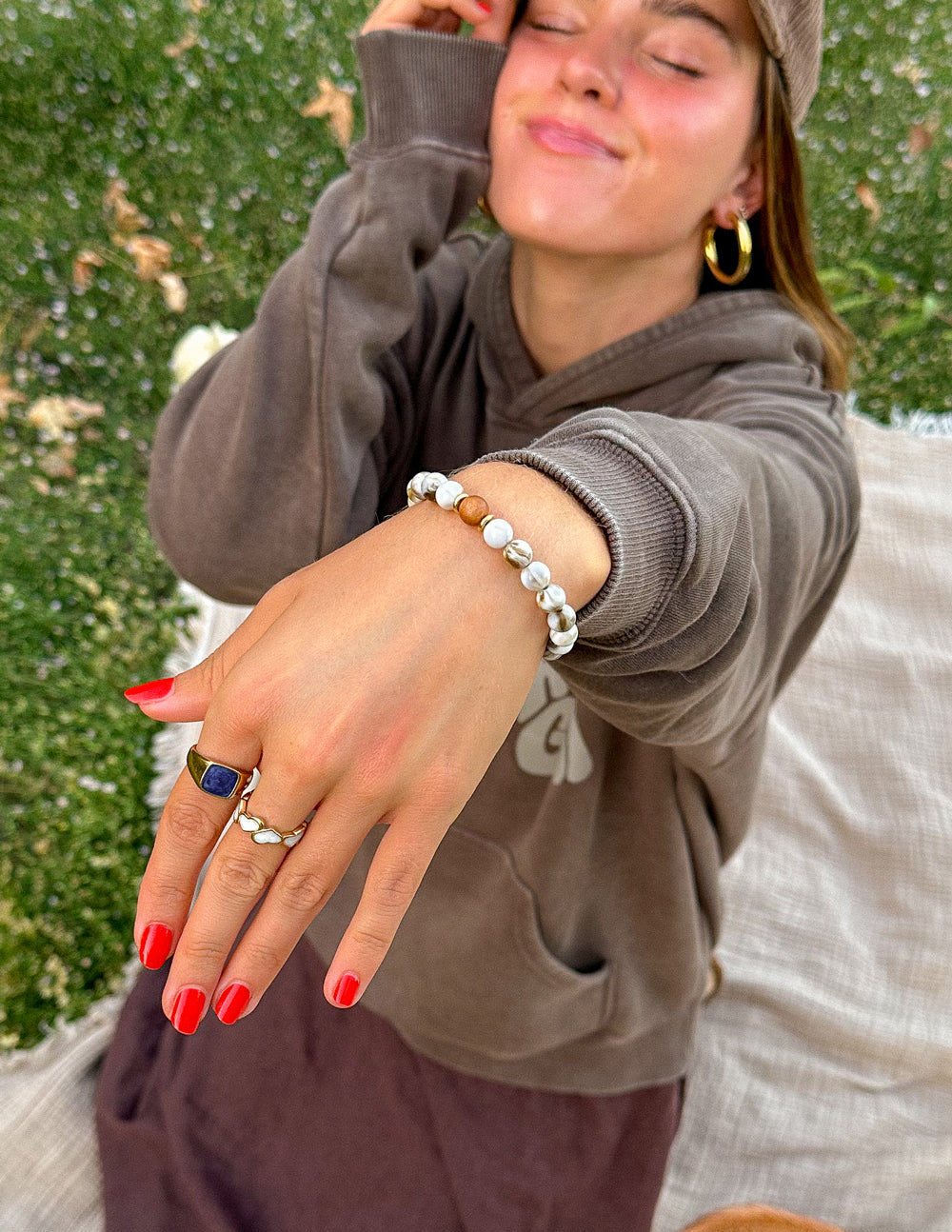 Creation Stone Bracelet Faith Symbol Elevated Faith