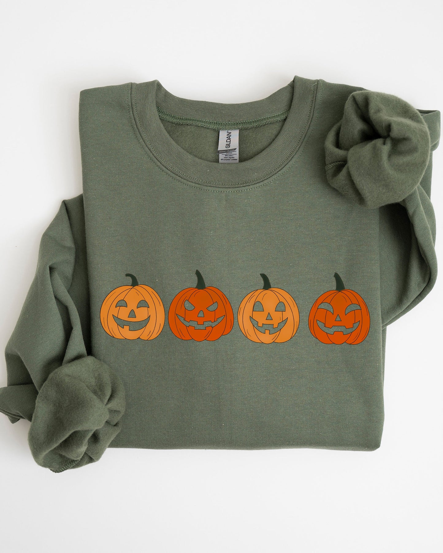 Cute Mini Pumpkins Retro Jack-o-lanterns Sweatshirt