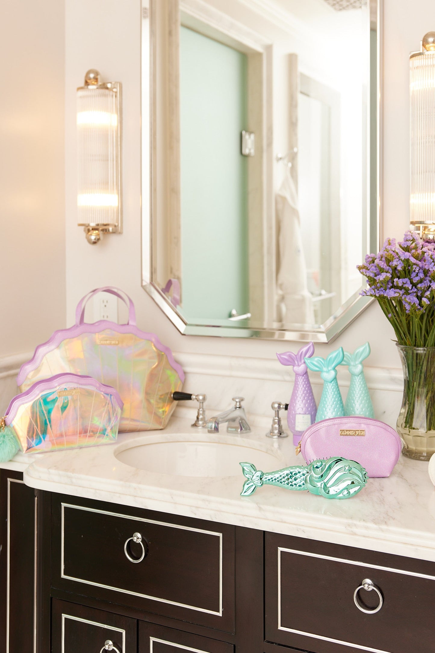 Mermaid Hair Care Duo with Shampoo and Conditioner Glimmer Wish