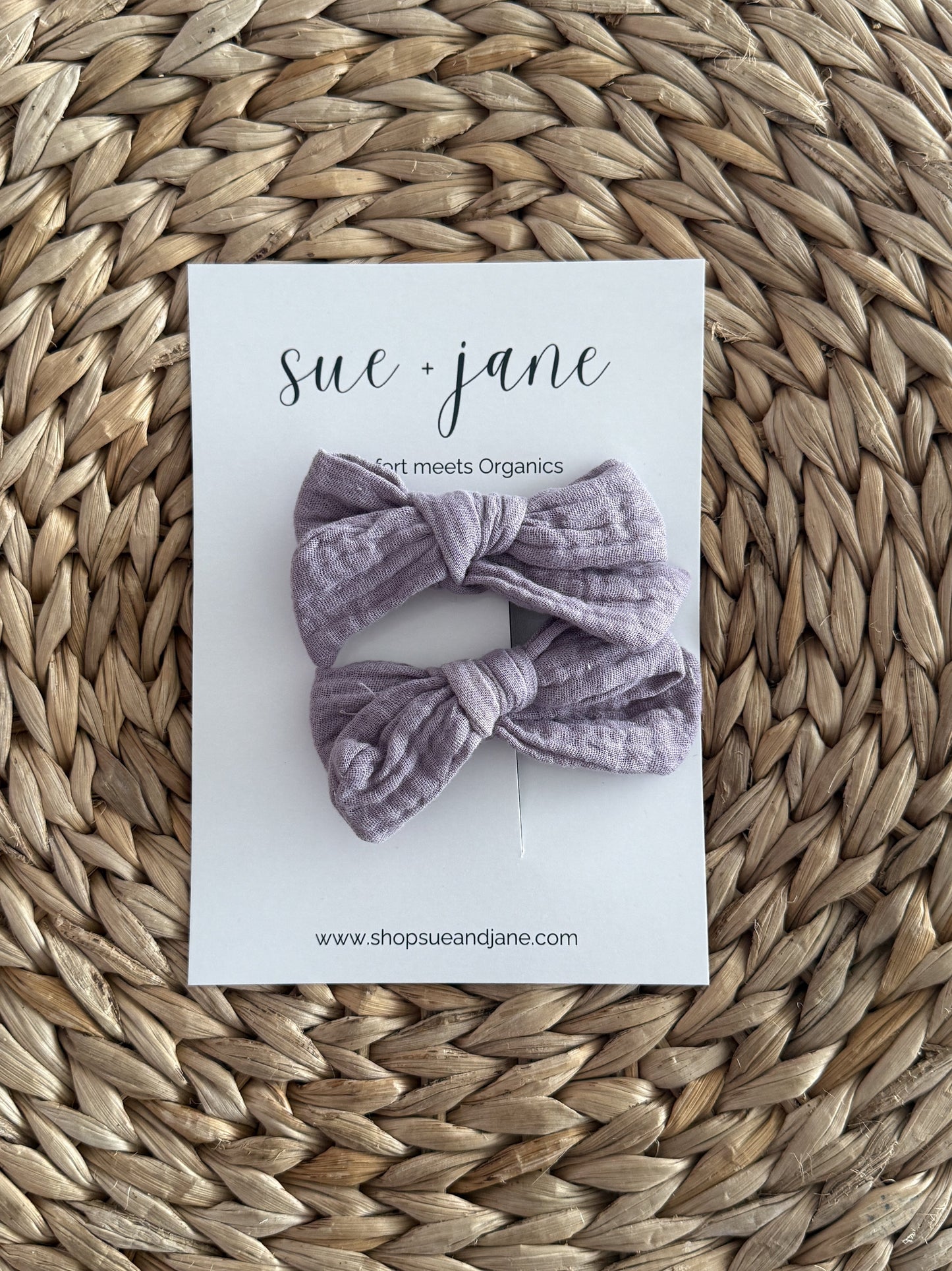 Orchard Organic Cotton Bows
