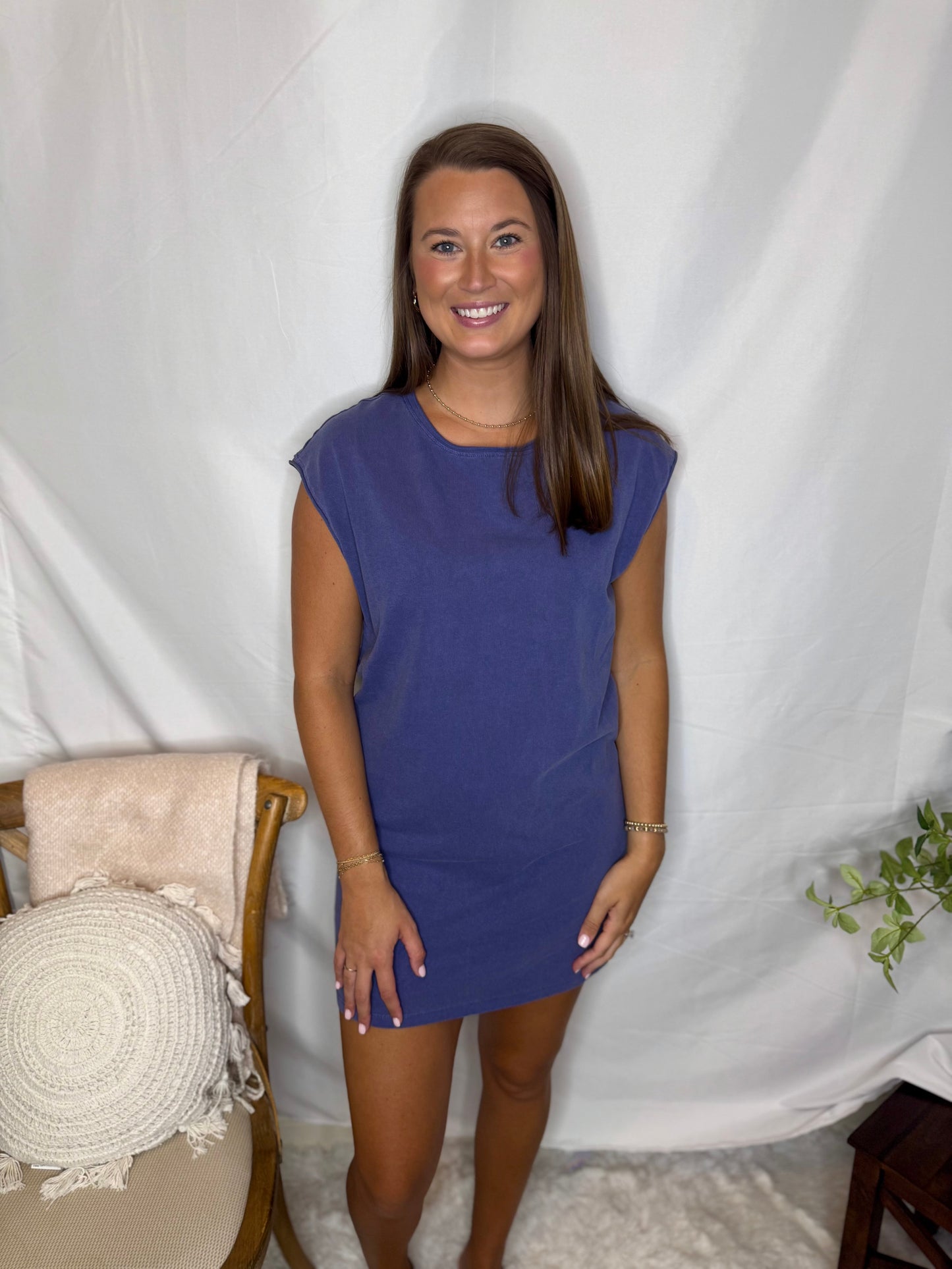 Freestyle Sleeveless Mini Dress Relaxed Fit Sweet Jude Boutique