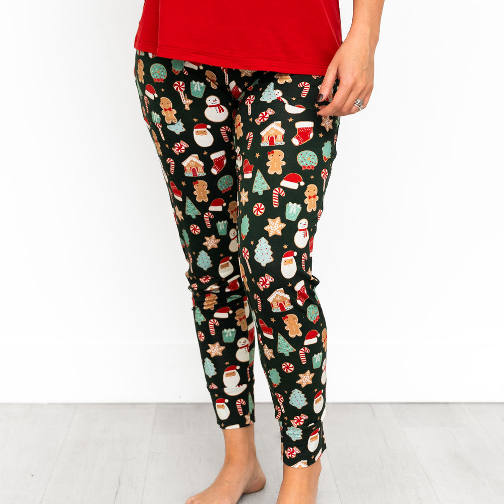 Scarlett Christmas Cookies Bamboo Women's Lounge Pants Love by Lils