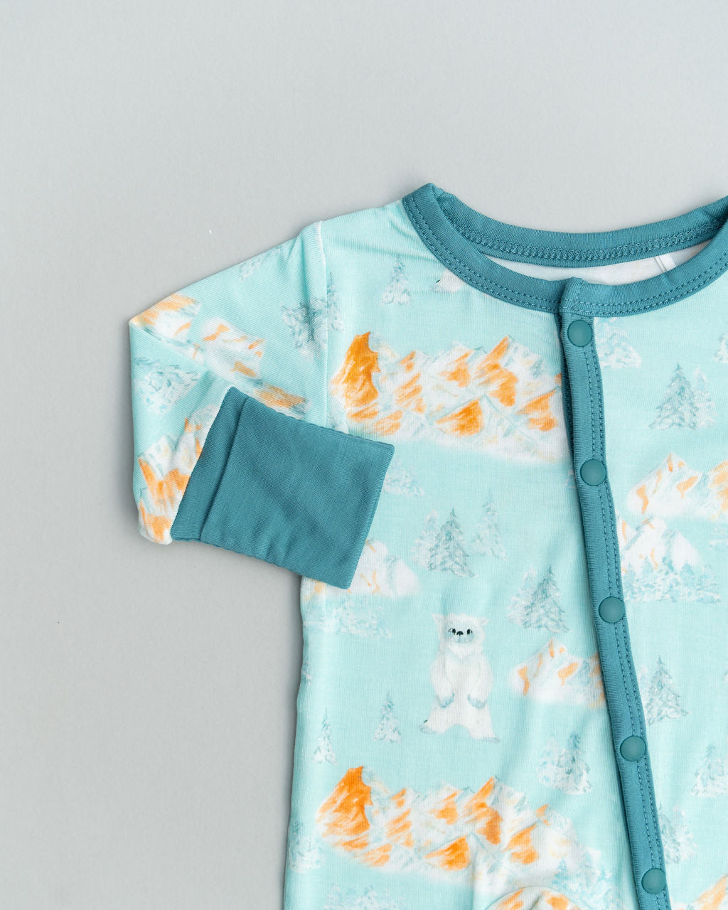 Bamboo Convertible Footie Luxuriously Soft Baby One-Piece Laree + Co.